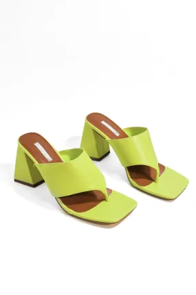 Amused Block Heel Sandals