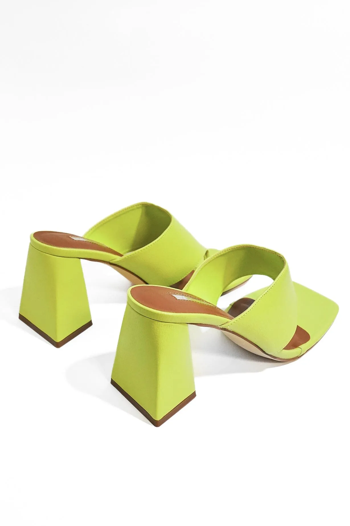 Amused Block Heel Sandals