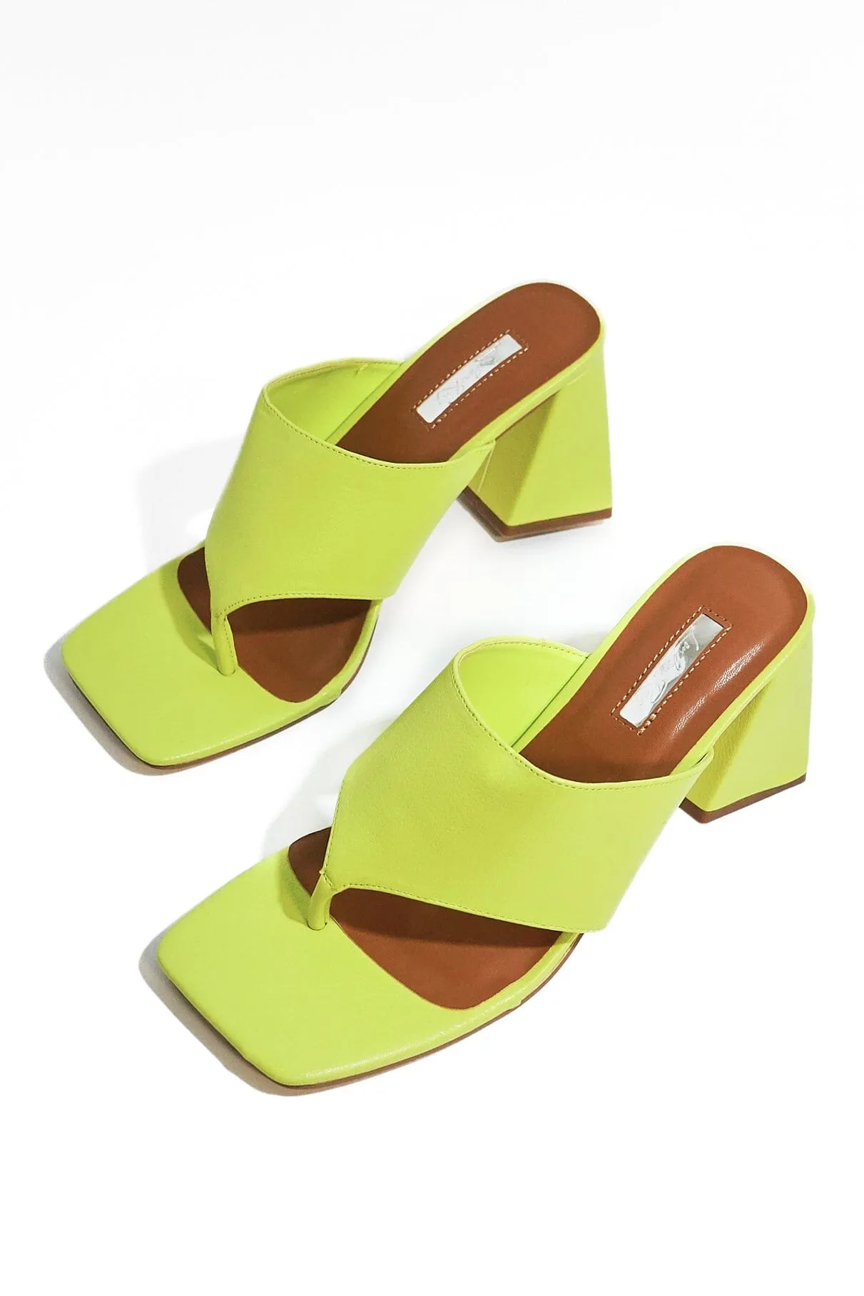 Amused Block Heel Sandals