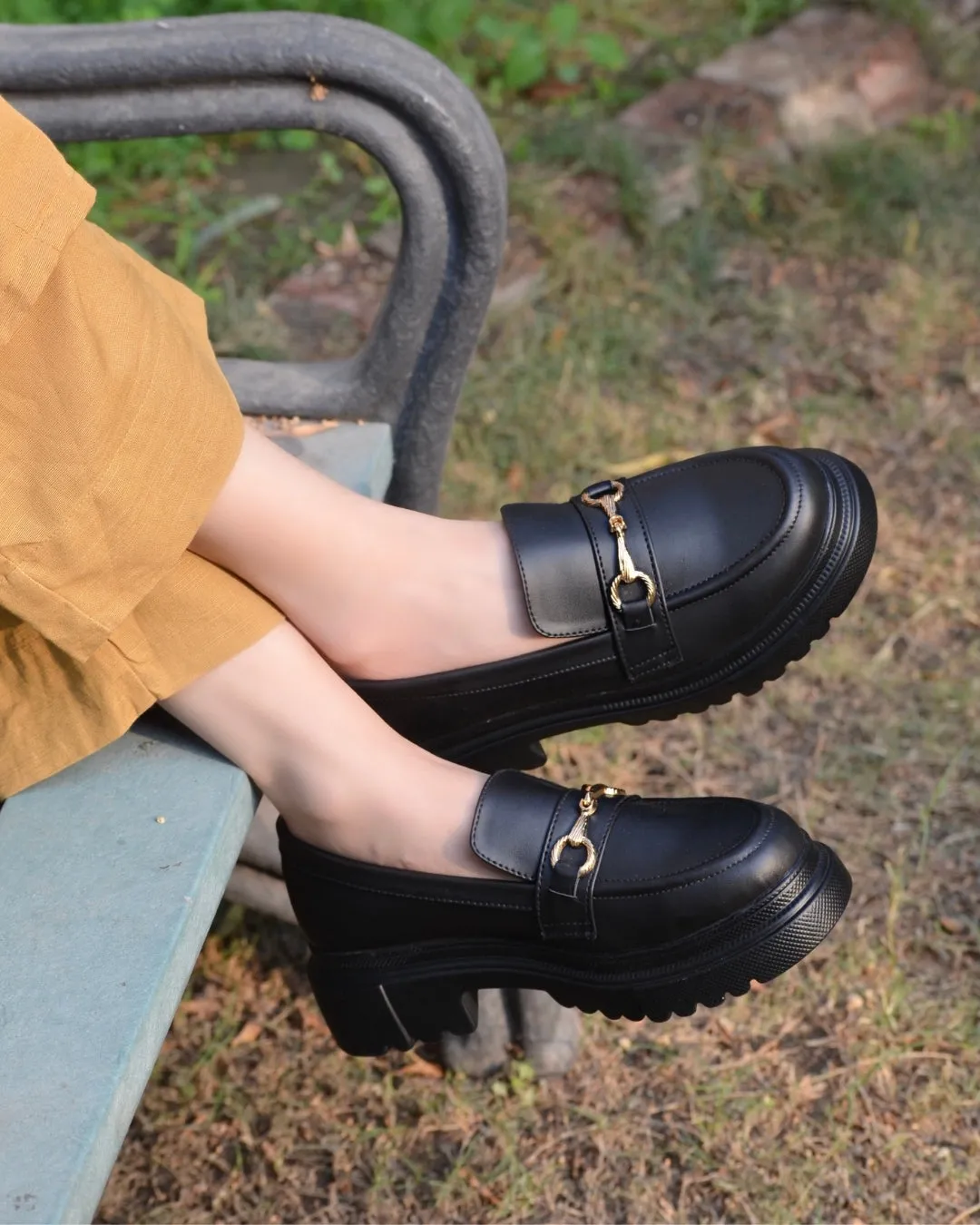 Chunky Loafers - Black