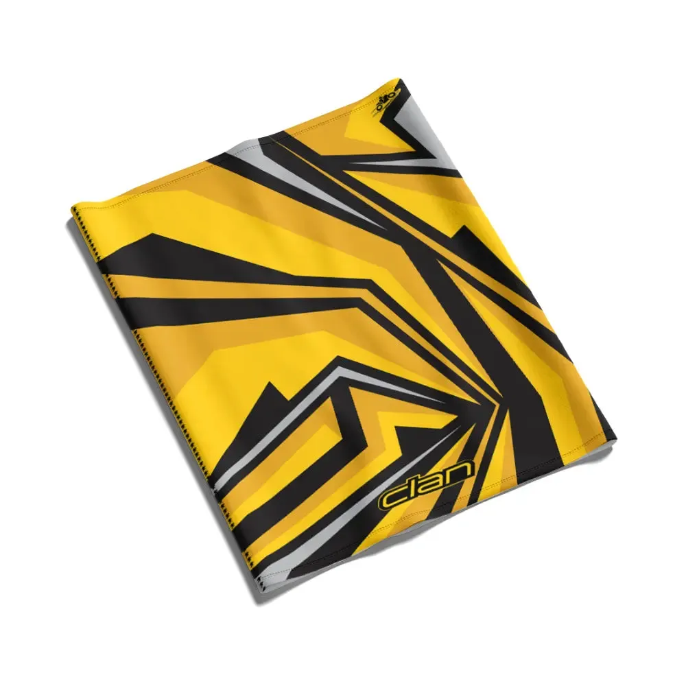 Ice Silk Bandana - Abstract (Yellow)