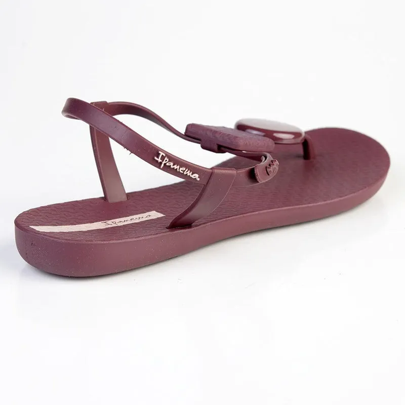 Ipanema Glam Thong Sandals - Burgundy