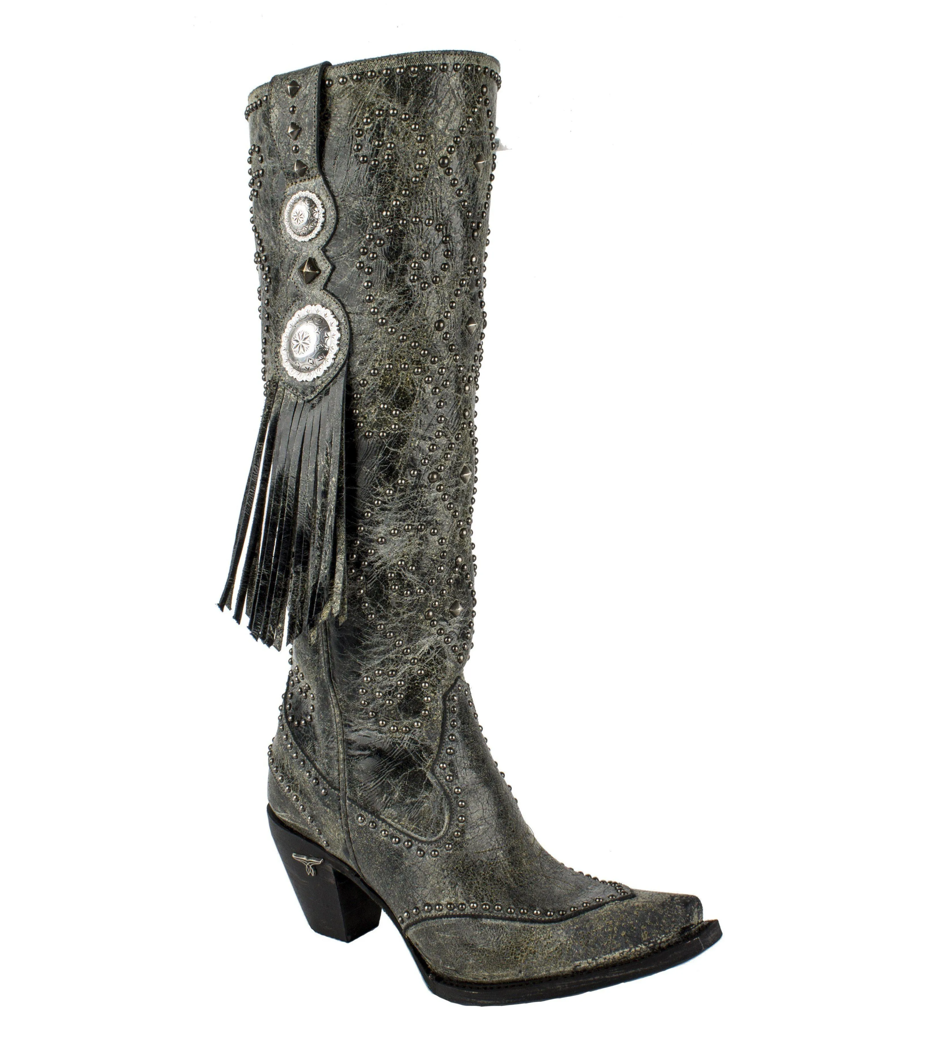 Lane Conchita Black Western Boot