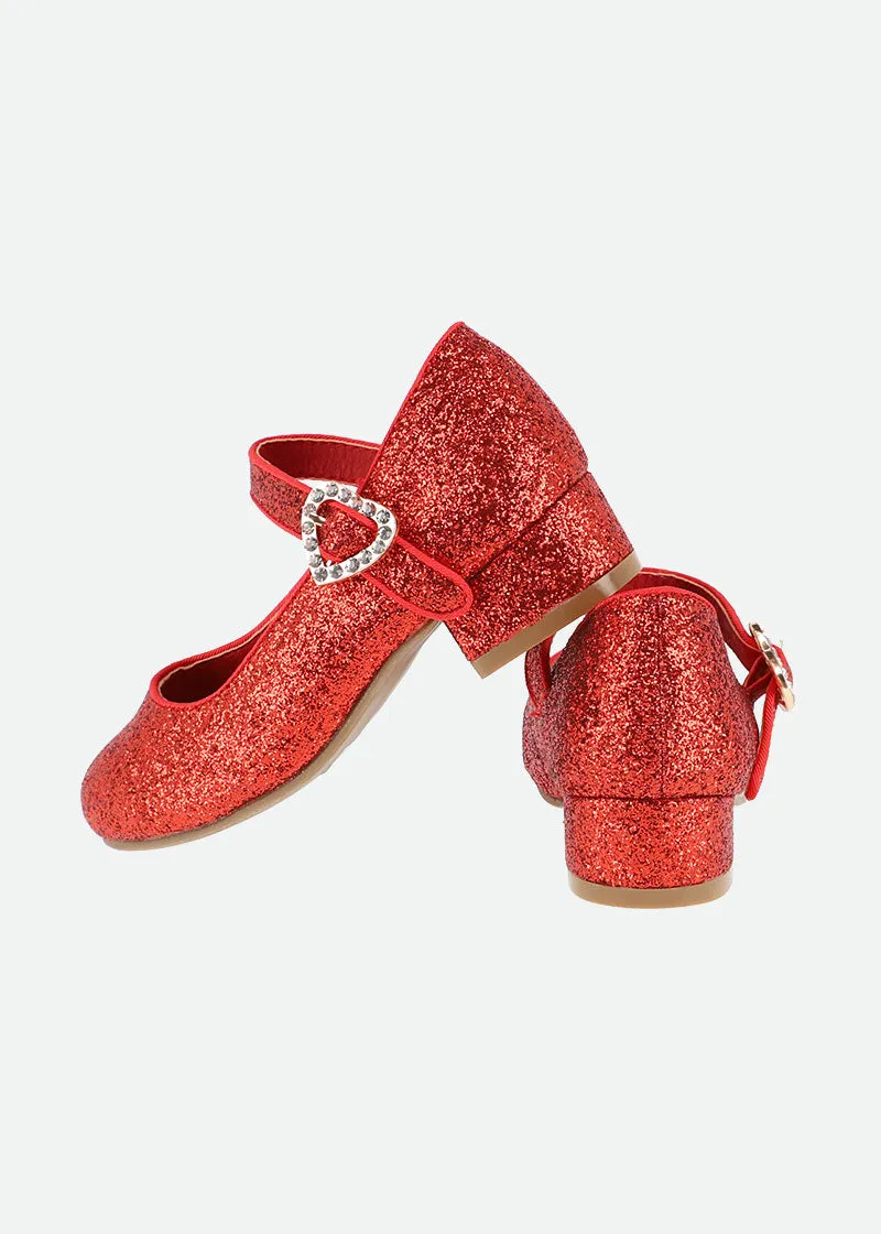 Liza Heeled Shoes Red