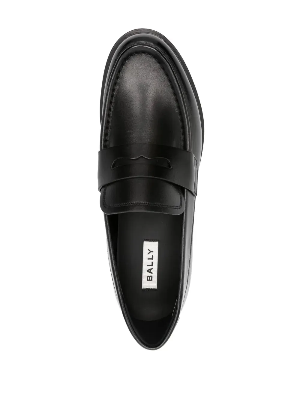 Logo-Debossed Leather Loafers