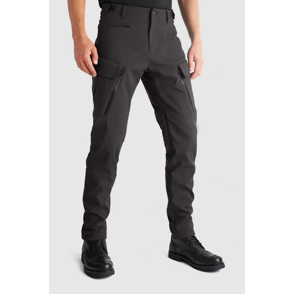 PANDO MOTO TRITON WP SLIM JEANS BLACK