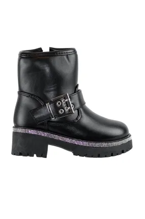 Rockstar - Girls' Rhinestones Embellished Boots