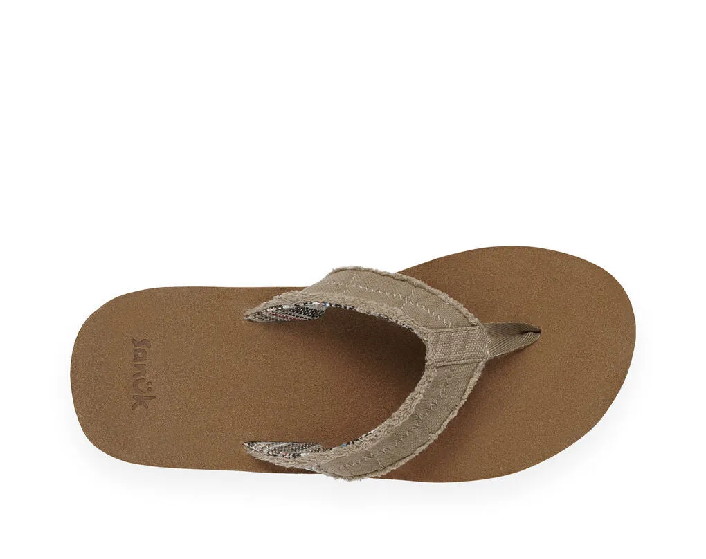 Sanuk Mens Fraid Not Sandals