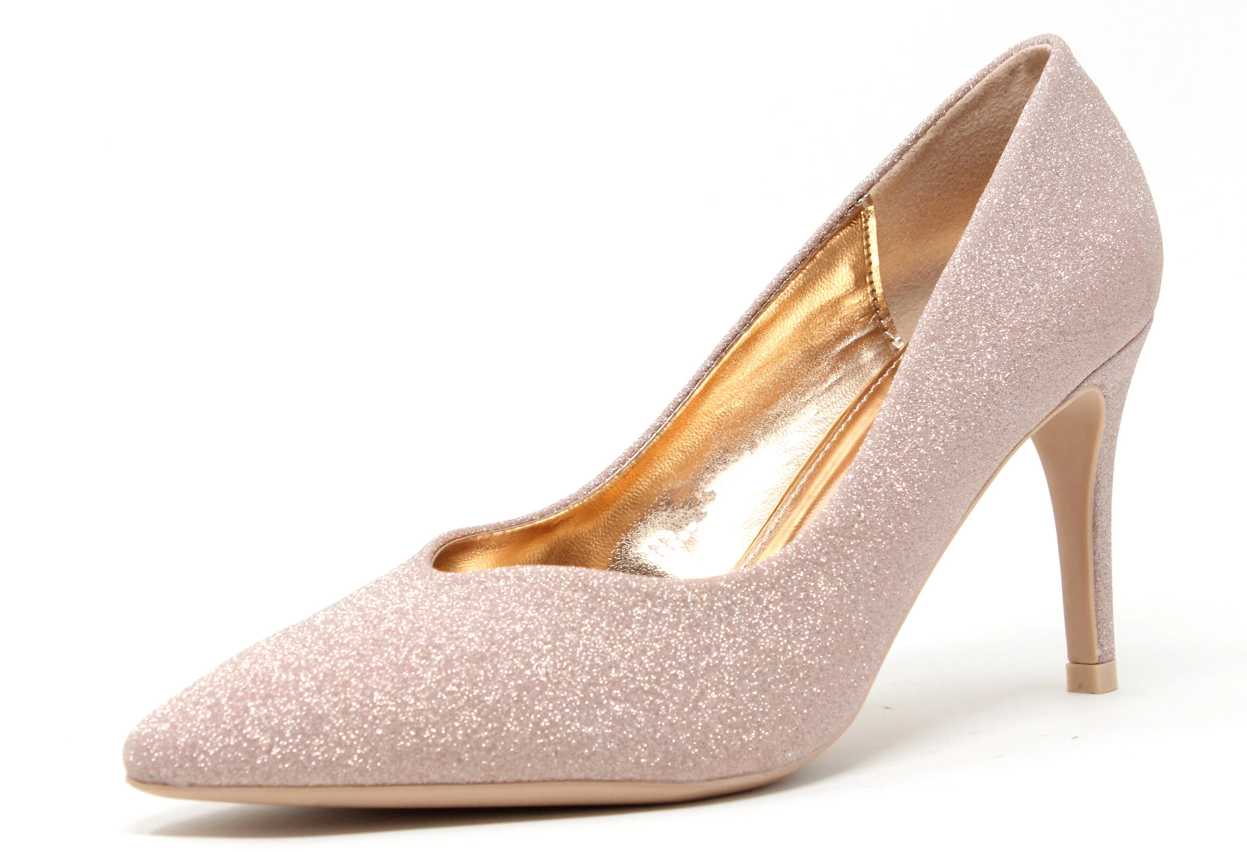 Shimmer Court Heel