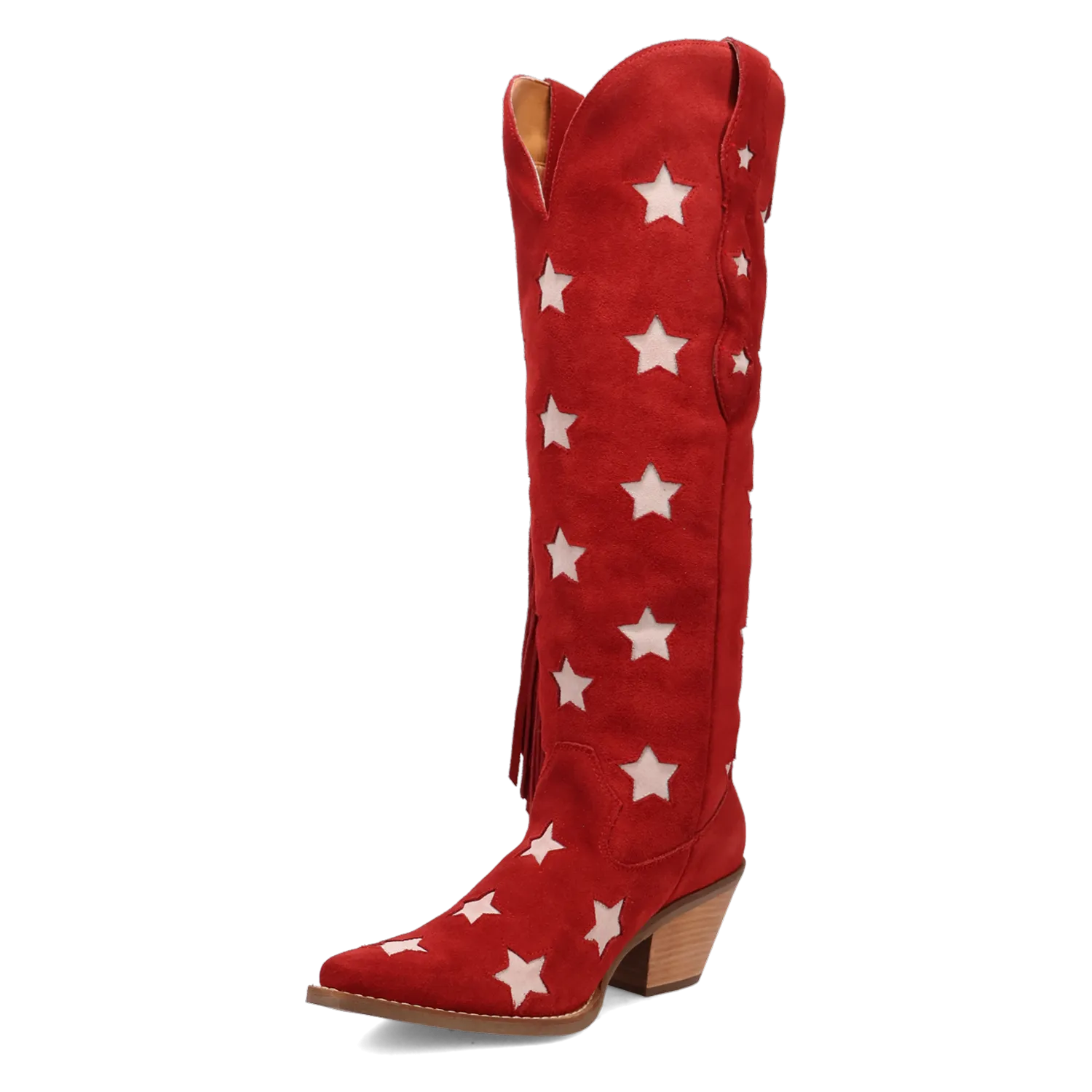 Super Star Red Suede Leather Boot (DS)