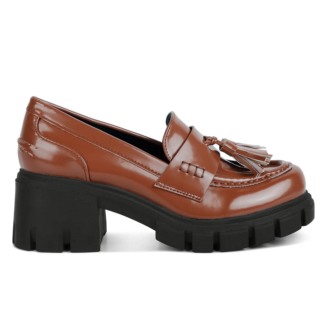 Tassels Detail Chunky Loafers