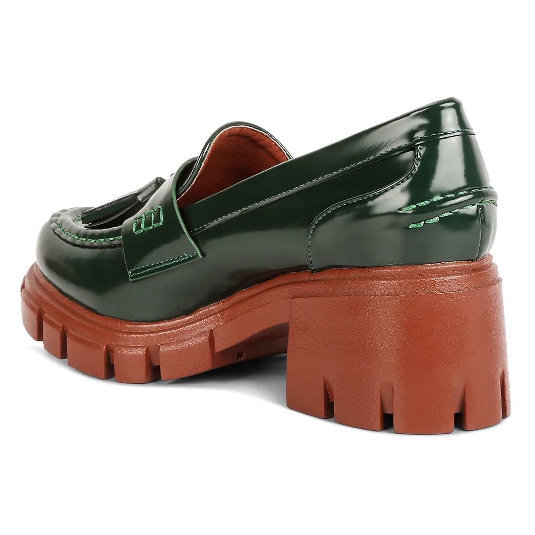 Tassels Detail Chunky Loafers