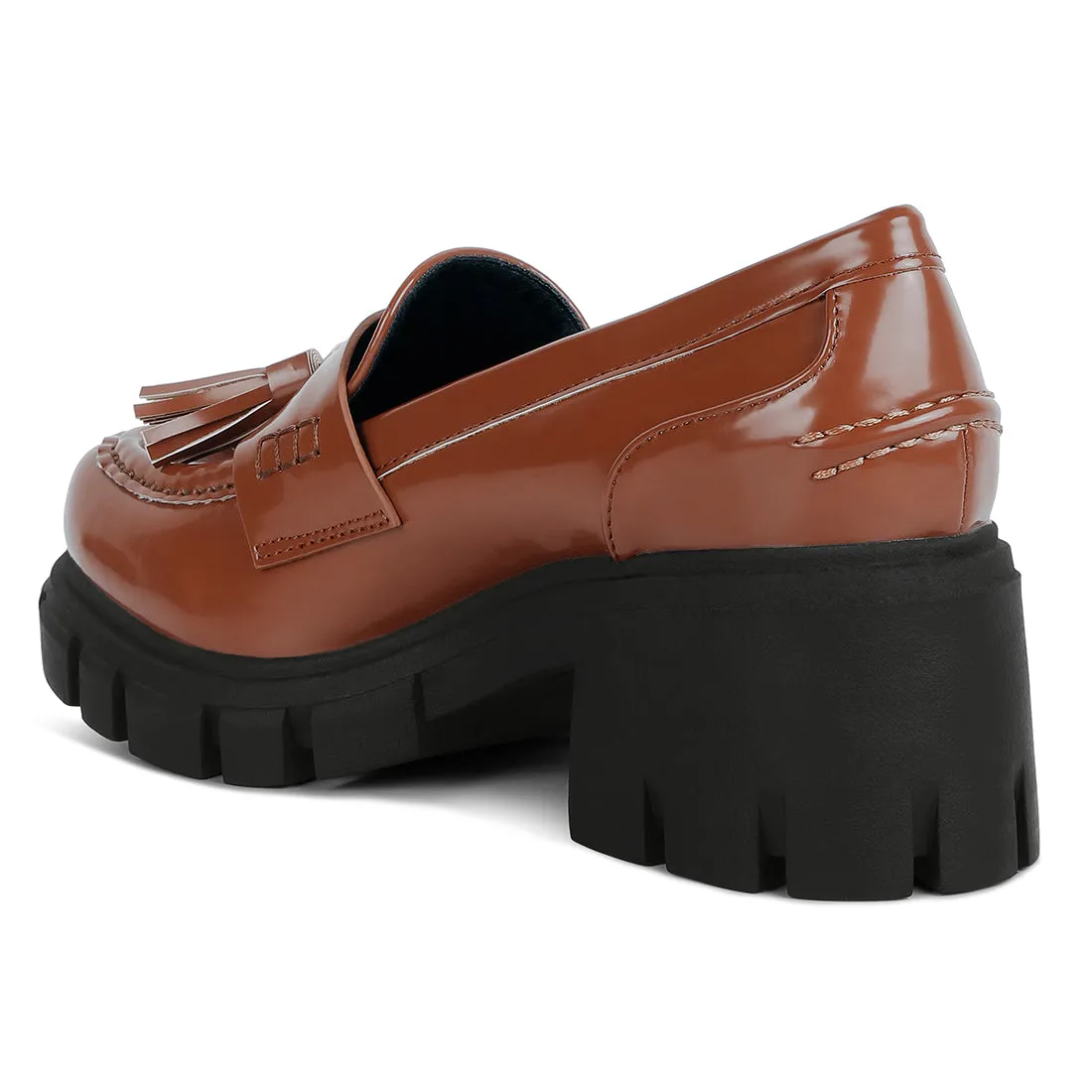 Tassels Detail Chunky Loafers