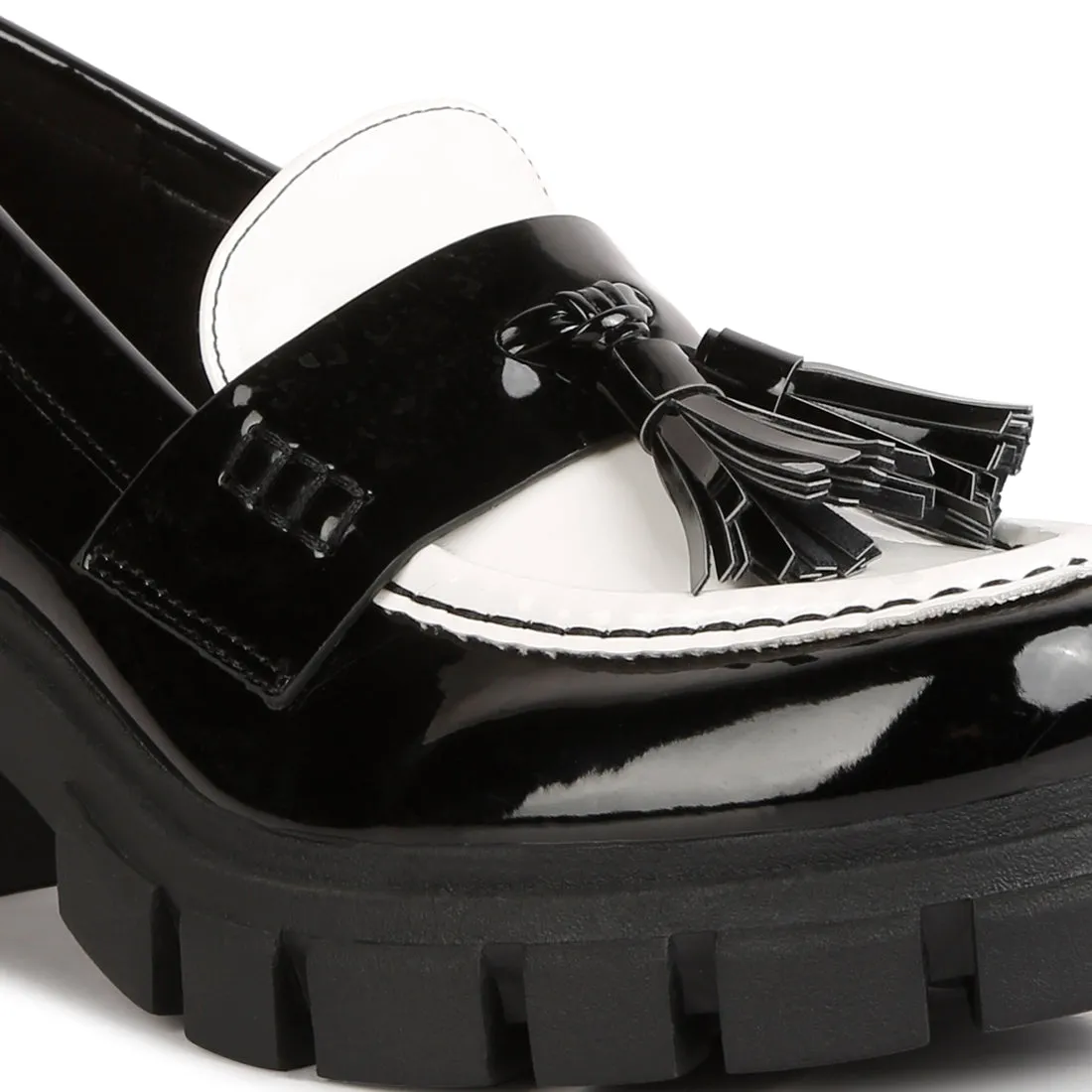 Tassels Detail Chunky Loafers