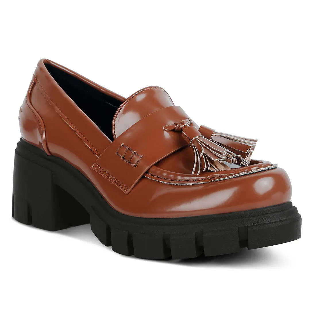 Tassels Detail Chunky Loafers