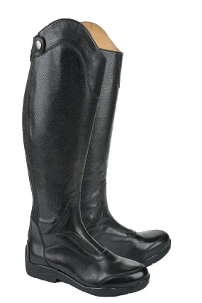 TuffRider Women Premium Leather Double Clear Sport Boots