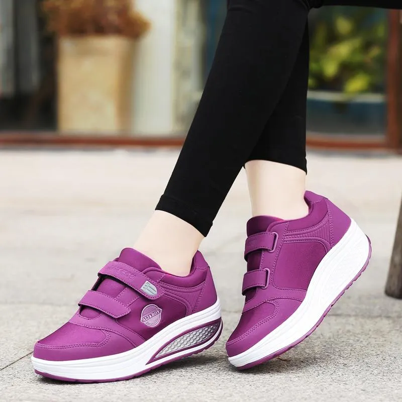 Women's Casual Platform Flat Shoes